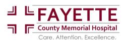 Welcome Fayette County Memorial Hospital Employees!